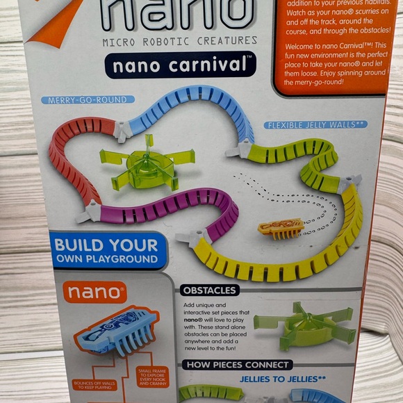 HexBug Nano Carnival Micro Robotic Merry Go Round Const. Kit NEW-1 bug included - Picture 6 of 9